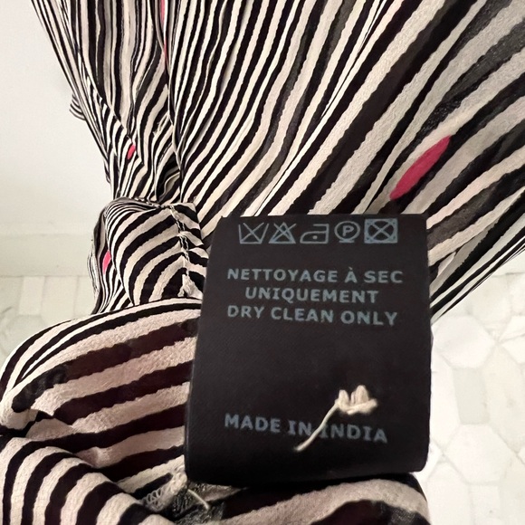 Isabel Marant Etoile Striped  Popover Top Sz 38/ US 6 - Picture 5 of 5